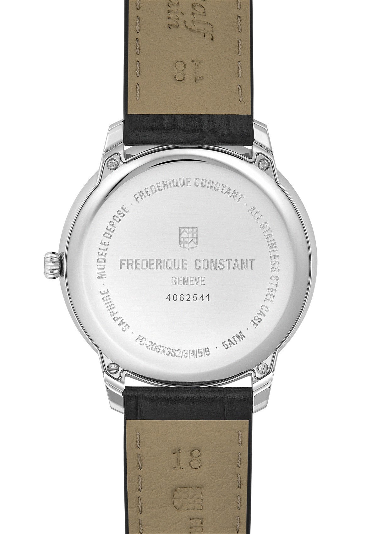 Classic Moonphase Quartz Black